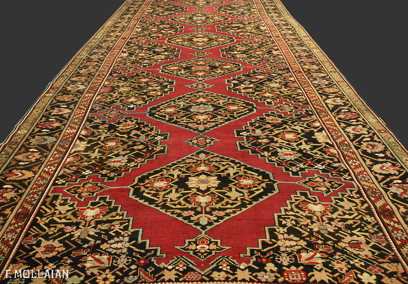 Tapis Caucasien Antique Karabakh (Qarabağ) n°:16685380